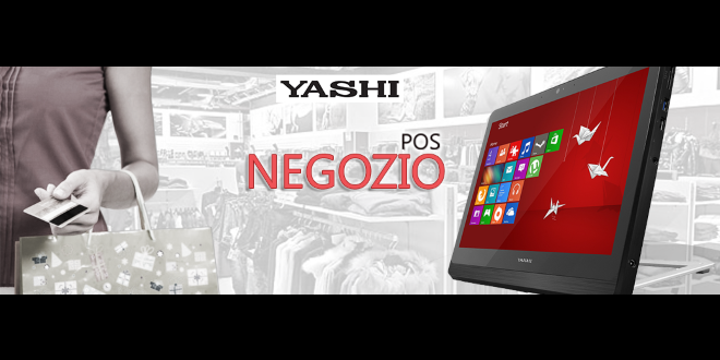 Occupandoci di fornitura di software e hardware per Punti Vendita, esaminiamo spesso i prodotti che le aziende ci chiedono di testare. E' il caso questa volta della Yashi, che lancia il nuovo All-In-One Touch Screen che prende il nome di Yashi POS Negozio.