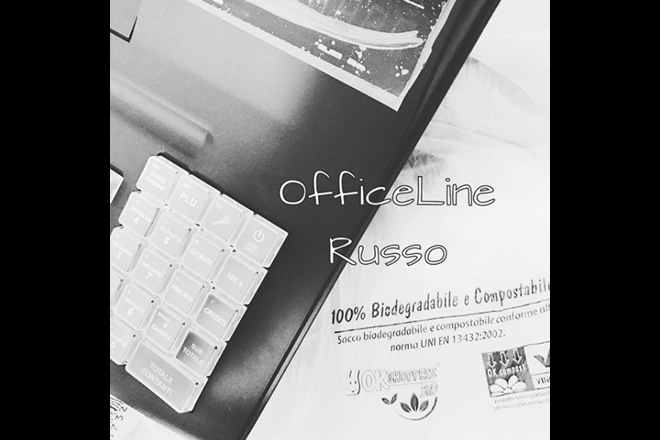 Buste biodegradabili e registratore di cassa