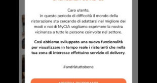 MyCIA - L'app del Delivery Intelligente